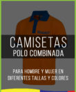 Camisetas Polo combinada 001